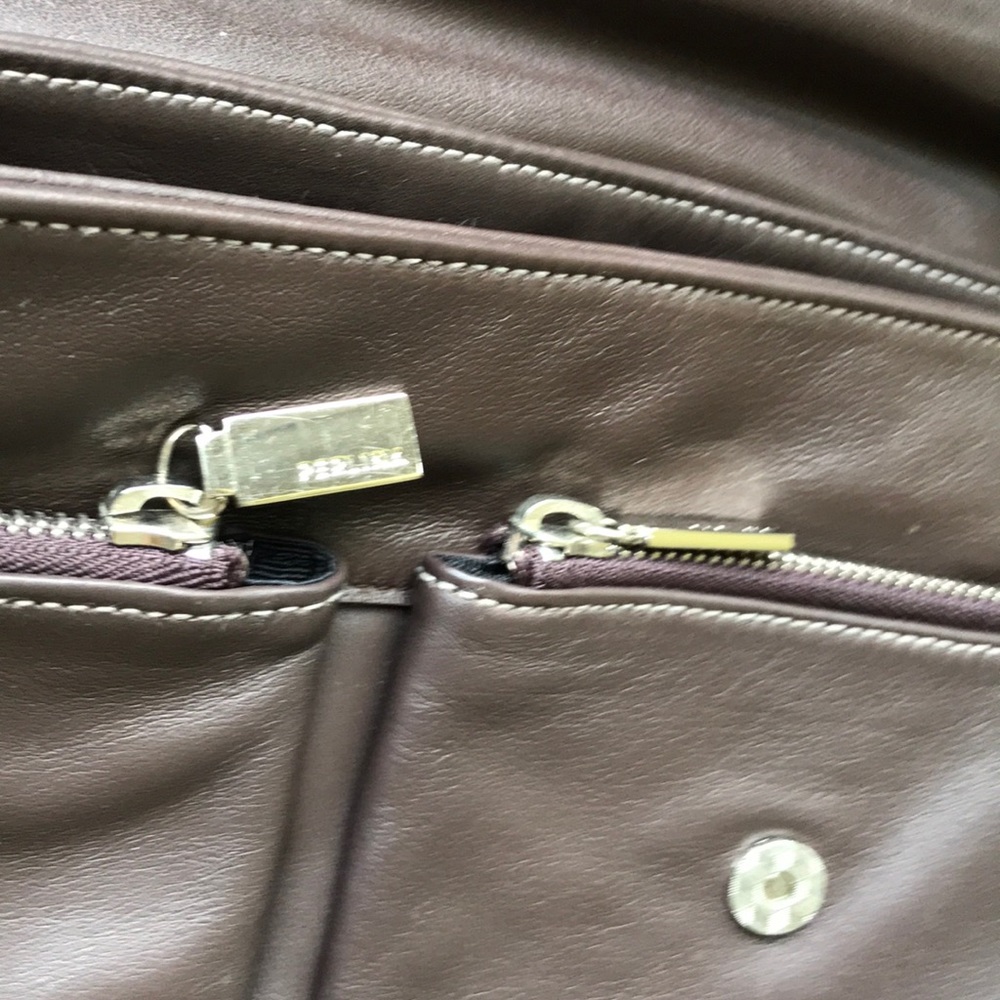 Vintage Perlina leather handbag - Picture 7 of 8